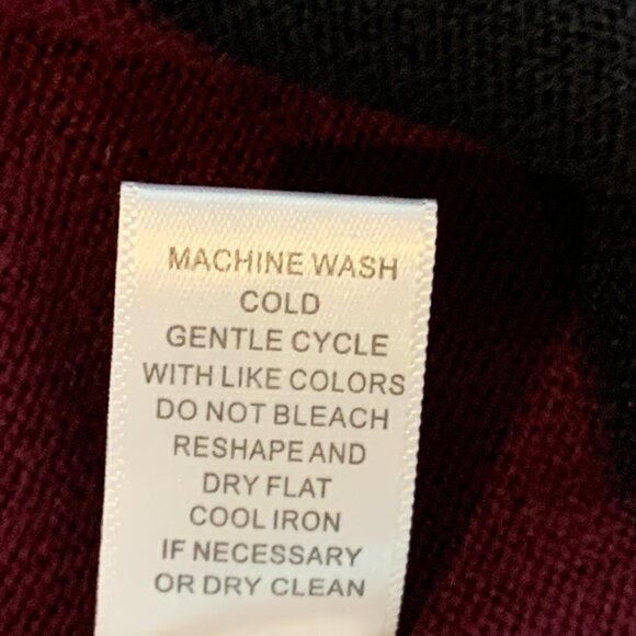 Spense Knit Sweater Dress Cotton Blend Modern Colorblock Sz M #73C - Picture 8 of 8